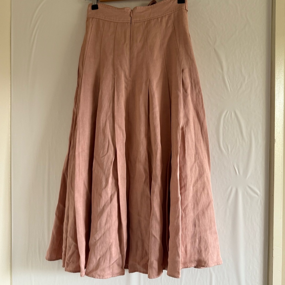 NWT REISS Oakley Button MIDI Skirt Size 4 - Picture 7 of 11